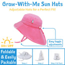 Jan & Jul - Aqua Dry Adventure Hat - Pink Ice Cream