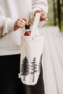Your Green Kitchen - Reusable Wine Tote Bag Trees