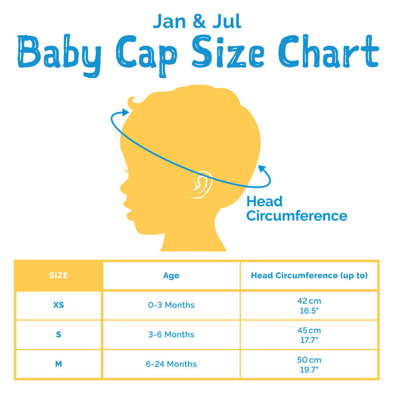Jan & Jul - Baby Soft Cap - Baby Blue