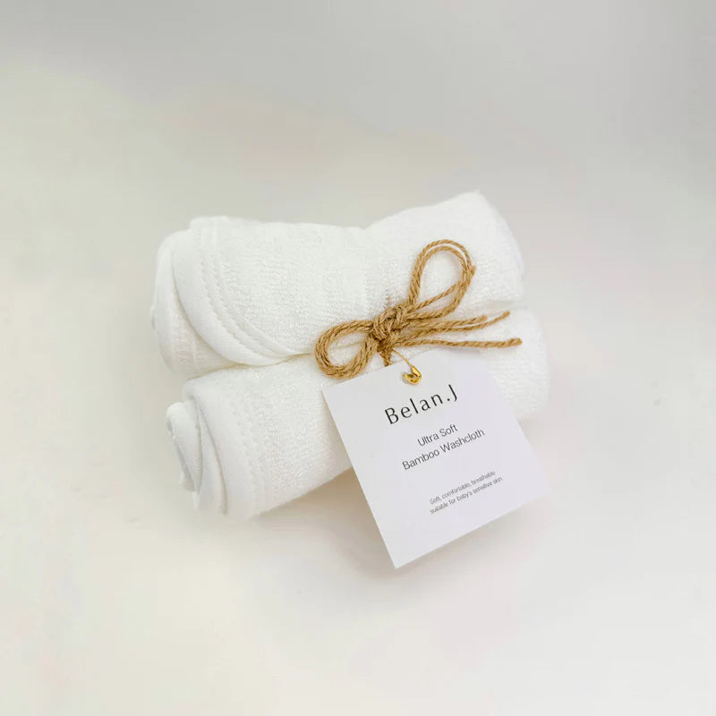 Belan J Bamboo Washcloth 4 Pack