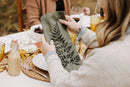 Your Green Kitchen -  Leafy Fern Green Linen Napkins