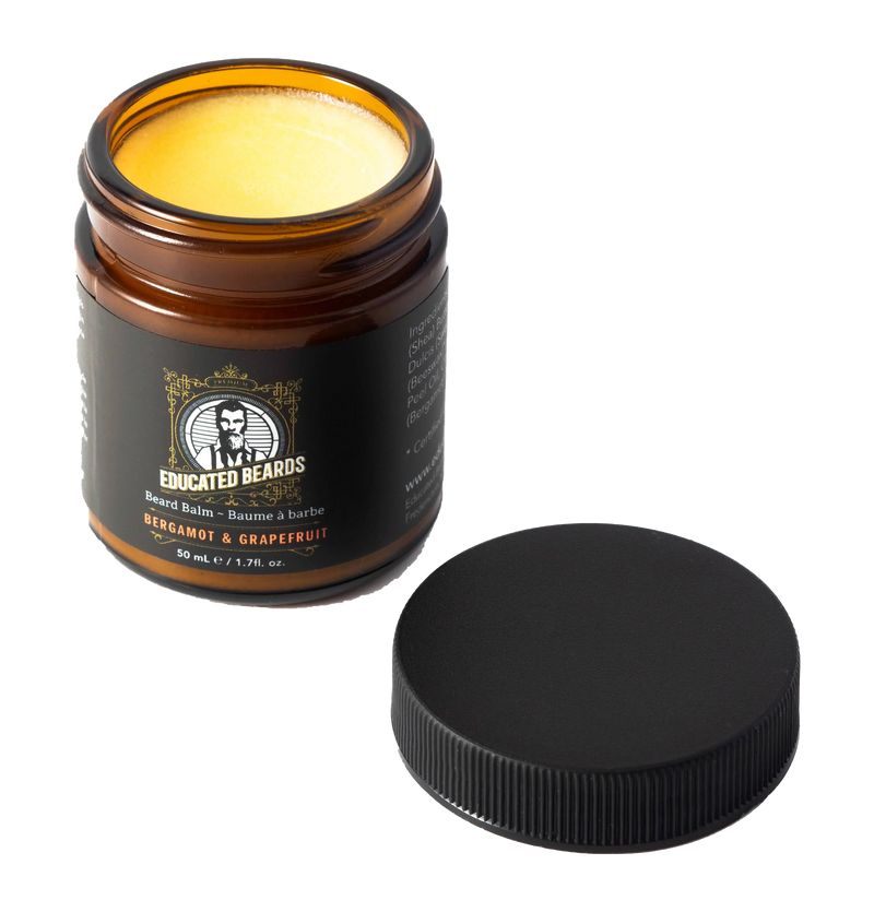 Educated Beards - Beard Balm- Bergamot Grapefruit
