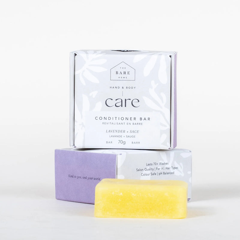 The Bare Home Conditioner Bar Lavender & Sage FINAL SALE