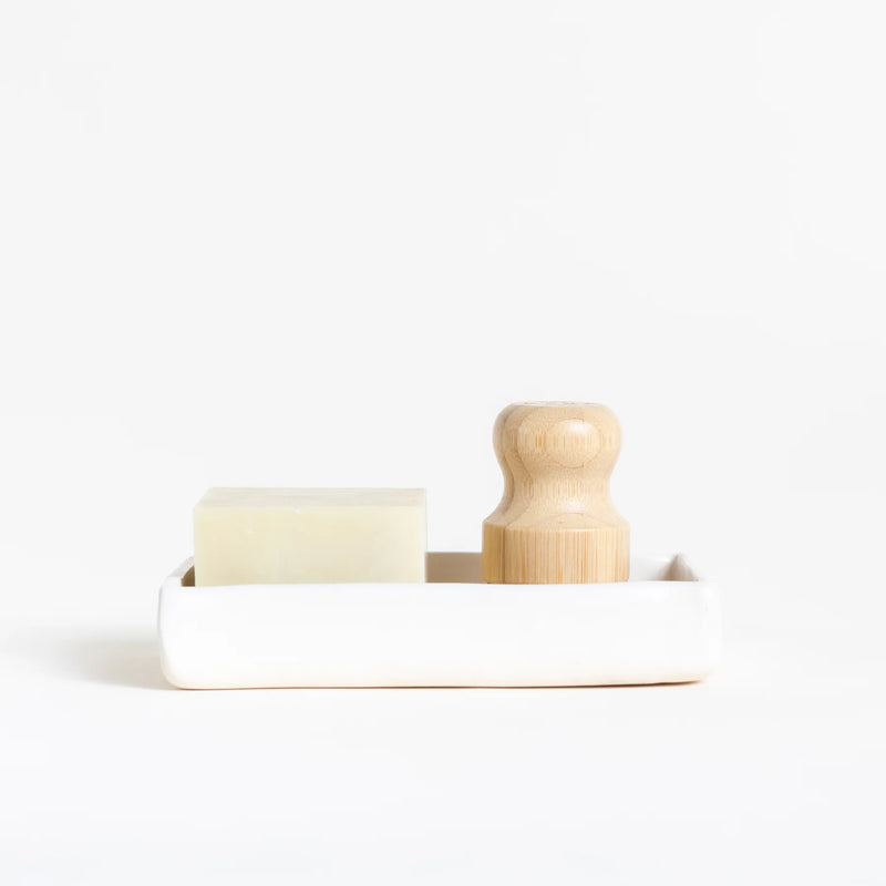 The Bare Home Bergamot & Lime Solid Dish Soap