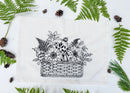 Your Green Kitchen -  Tea Towel Basket Bouquet