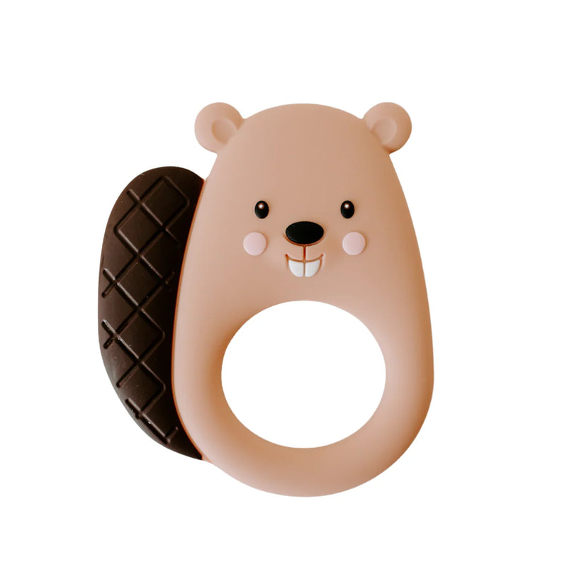 Little Cheeks Teether Beaver