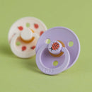 Bibs Pacifier - 2 Pack Studio Collection Ladybug/Violet Sky Mix