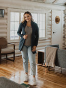 Blondie Apparel - Classic Briton Cardigan Denim