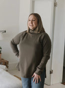 Blondie Apparel - Classic Dusk Sweater Clay