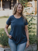 Blondie Apparel - Janis Tee Denim