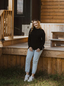 Blondie Apparel - Wheat Sweater Black