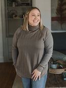 Blondie Apparel - Woodland Dusk Sweater Clay