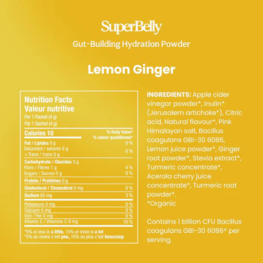 Blume - SuperBelly Lemon Ginger