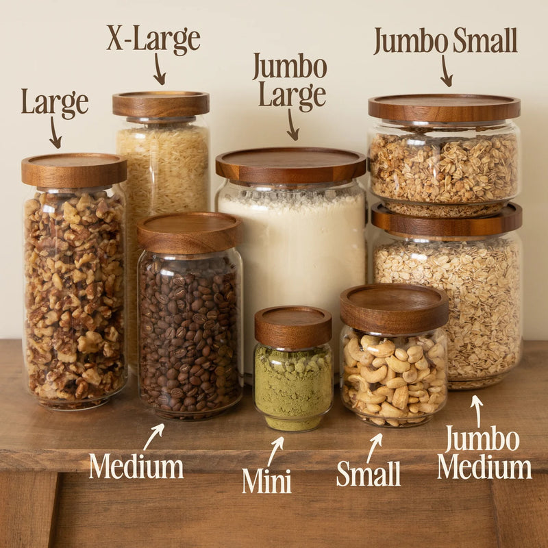 The Breakfast Pantry - Jumbo Large Glass Canister
