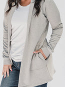 Blondie Apparel - Classic Briton Cardigan Heather Grey