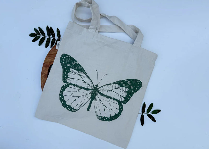Your Green Kitchen - Simple Tote Bag Butterfly