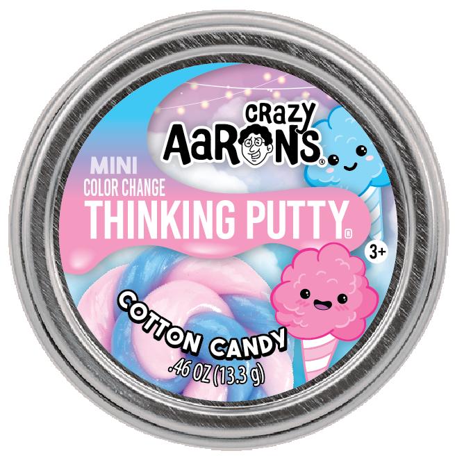 Crazy Aaron Thinking Putty - Cotton Candy - Mini Tin