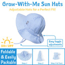 Jan & Jul Kids Cotton Floppy Hats | Yellow Flower