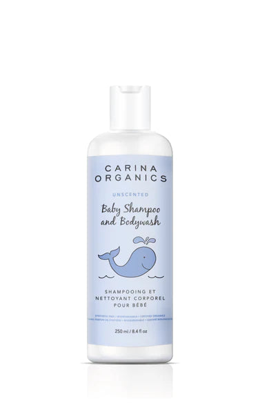 Carina Organics - Baby Shampoo & Body Wash - Unscented