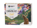 Studiostone Creative Cat Soapstone Carving Kit