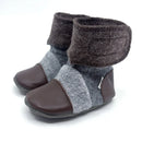 Nooks Felted Bootie - Chestnut