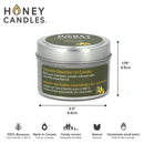 Honey Candles - Citronella Beeswax Candle Tin