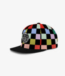 Headster Hats - Colourburst Snap Back Black