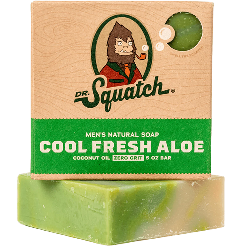 Dr. Squatch Natural Soap Bar - Cool Fresh Aloe