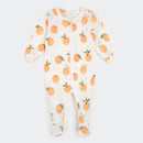 Petit Lem Sleeper Peaches on Off-White