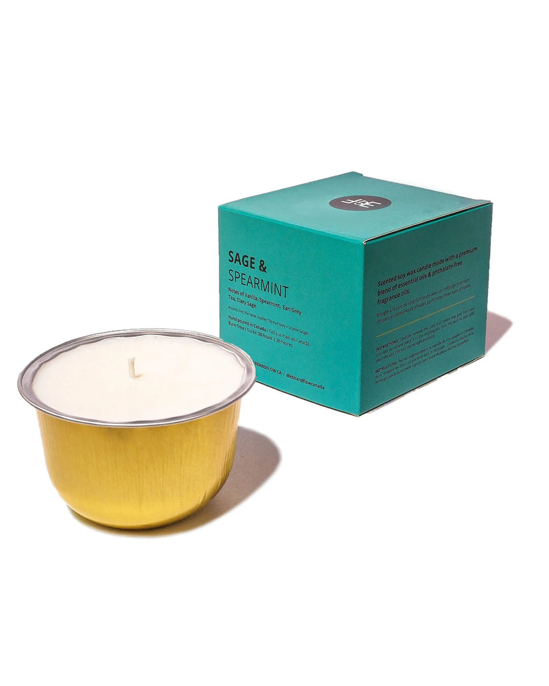 Ebb & Flow - CandlePod Refill Sage & Spearmint