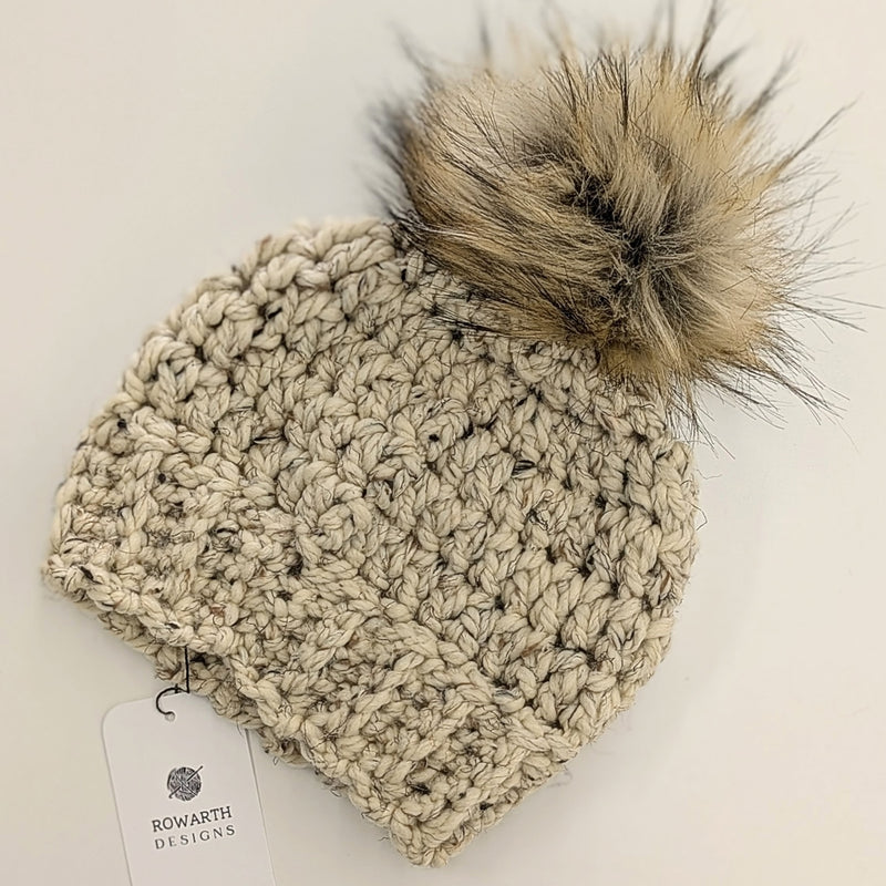 Rowarth Designs Oatmeal Infant/Child Hat