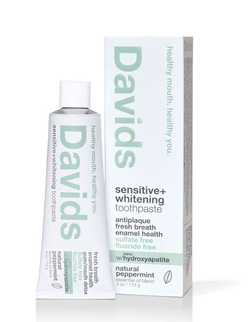 David's - All Natural Sensitive Whitening Toothpaste