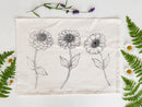 Your Green Kitchen -  Tea Towel Delicate Zinnias