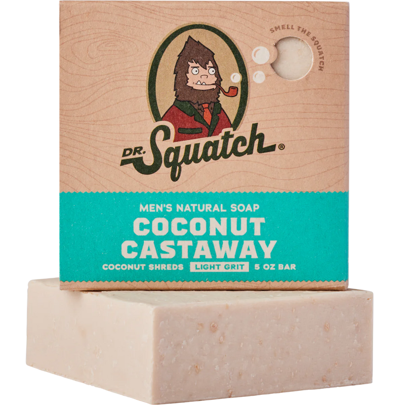 Dr. Squatch Natural Soap Bar - Coconut Castaway