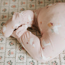 Petit Lem Dress-Up Duck Print Footed Sleeper