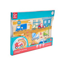 Hape Construction Vehicles Peg Puzzle