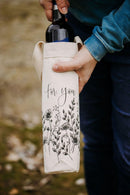 Your Green Kitchen - Spring Floral Reuseable Bottle Gift Bag