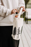 Your Green Kitchen - Reusable Wine Tote Bag Trees