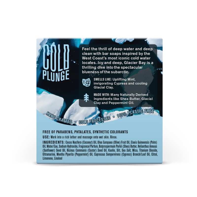 Every Man Jack Cold Plunge Bar Soap Glacier Bay
