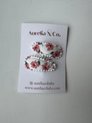 Aurelia & Co. Baby Mini Floral Barrettes