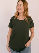 Blondie Apparel - Janis Tee Pine