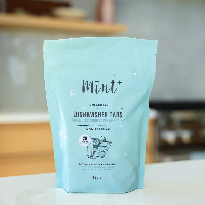 Mint Cleaning Dishwasher Tabs