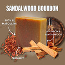 Lathr Bar Soap Sandalwood Bourbon