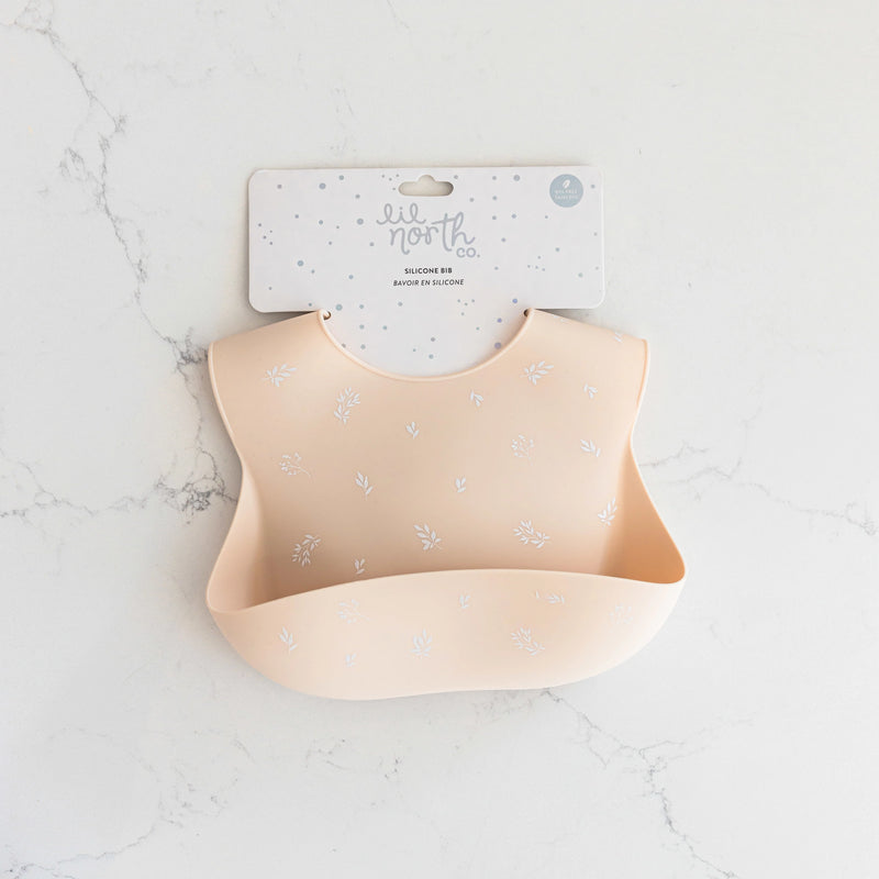 Lil North Co - Silicone Bib - Foliage