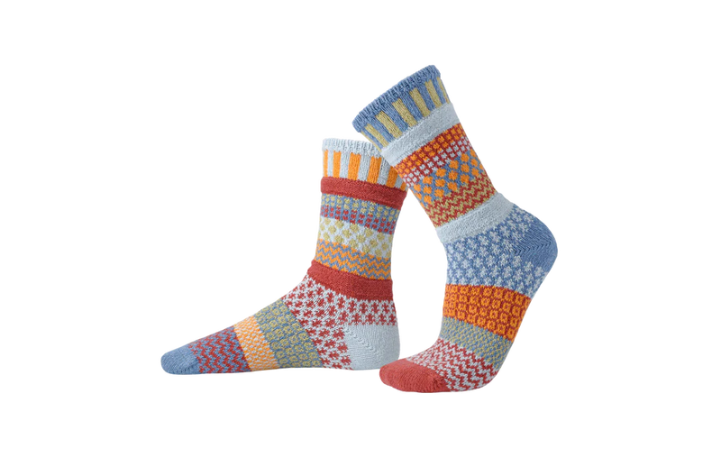 Solmate Adult Crew Socks - Fig