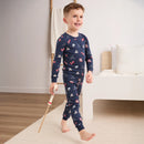 Petit Lem Goal Getter Print PJ Set