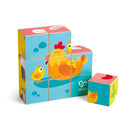 Hape Farm Wooden Blocks Puzzle