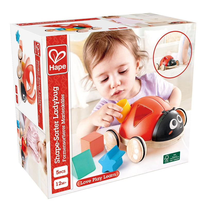 Hape - Shape Sorter Ladybug