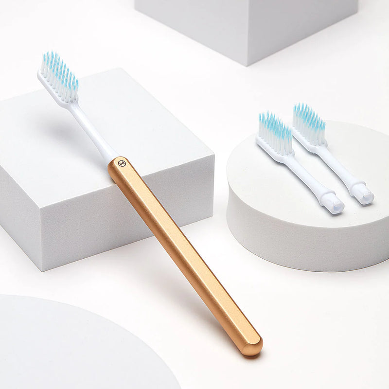 Nada - Aluminum Toothbrush (Removable Brush Head)