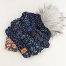 I'm In The Loop -Adult Bobble Beanie  - Night Shadow